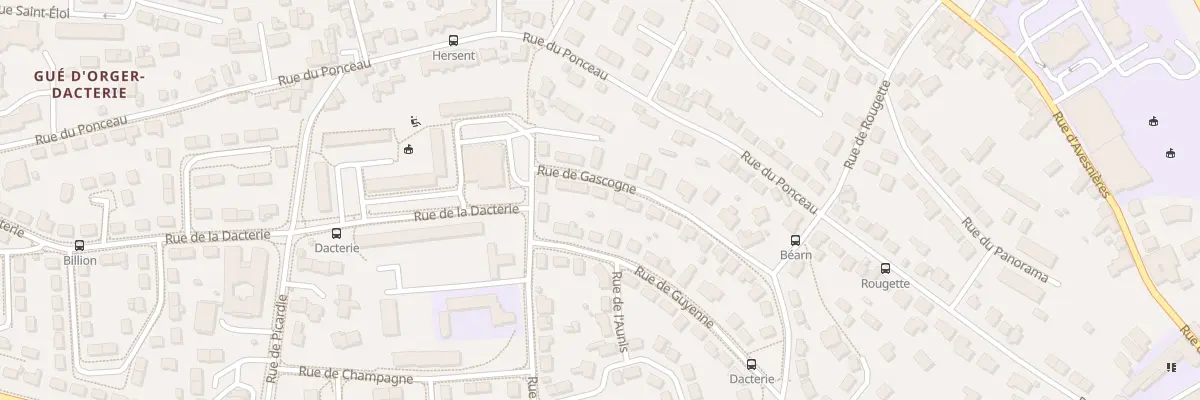 Plan du 31 Rue de Gascogne à Laval