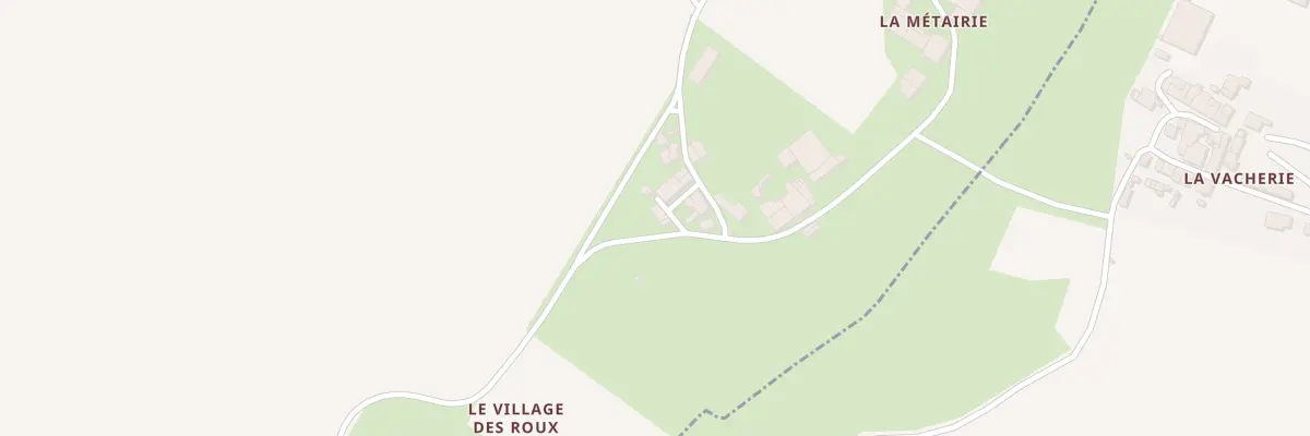 Plan du 1 Le Village des Roux à Saint-Coutant-le-Grand