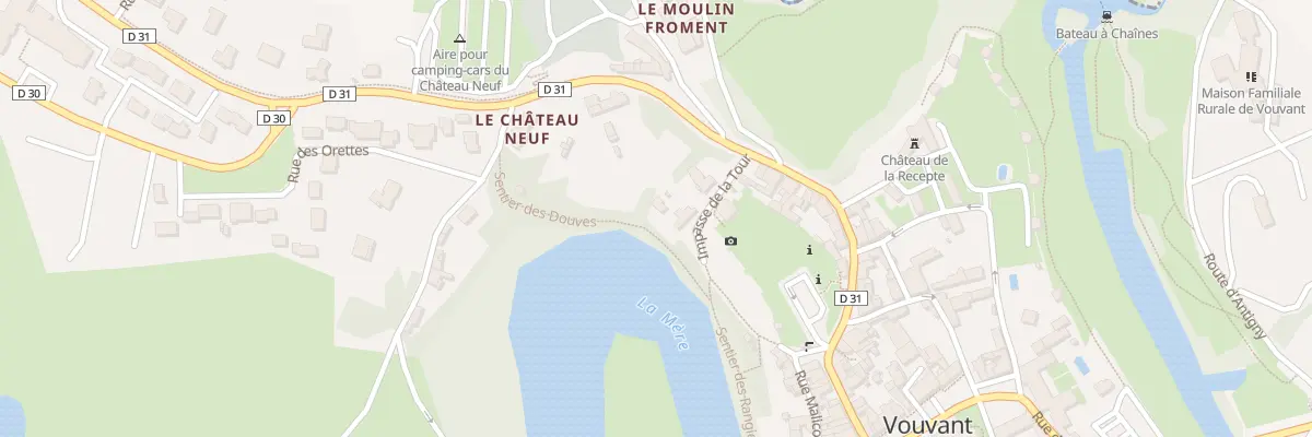 Plan du 10 Rue de la Tour à Vouvant