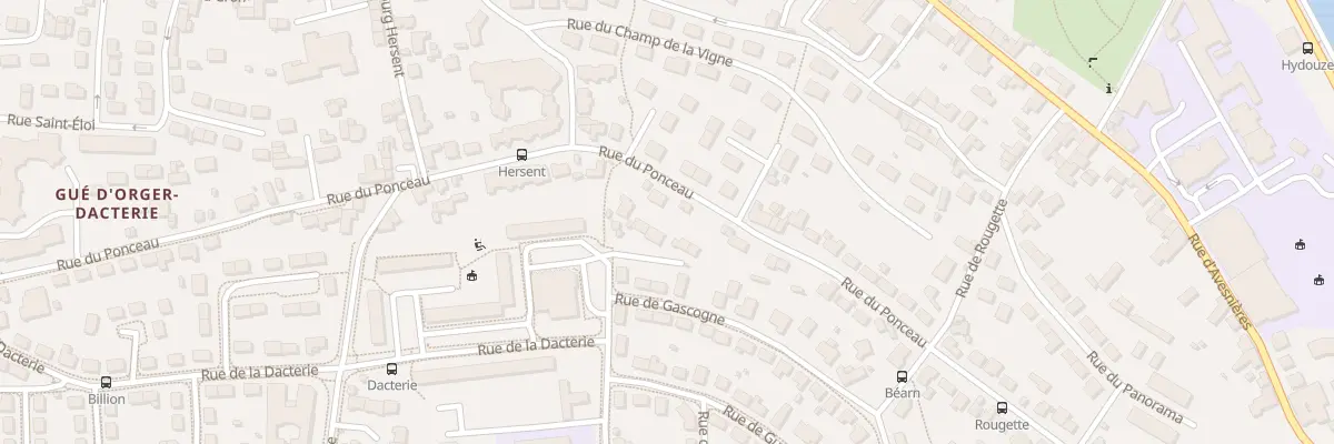 Plan du 73 Rue du Ponceau à Laval