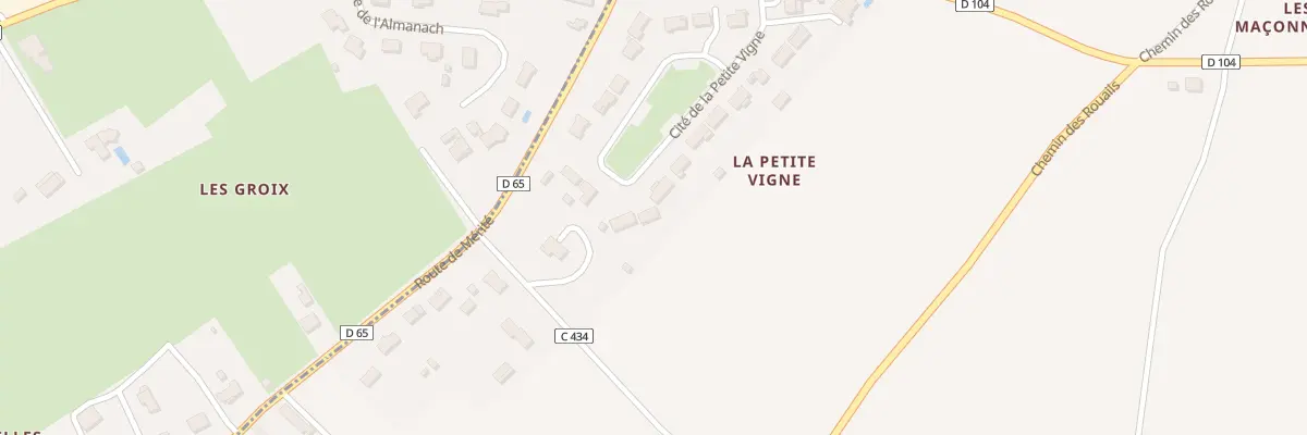 Plan du 35 Cité de la petite vigne à Saint-Michel-le-Cloucq