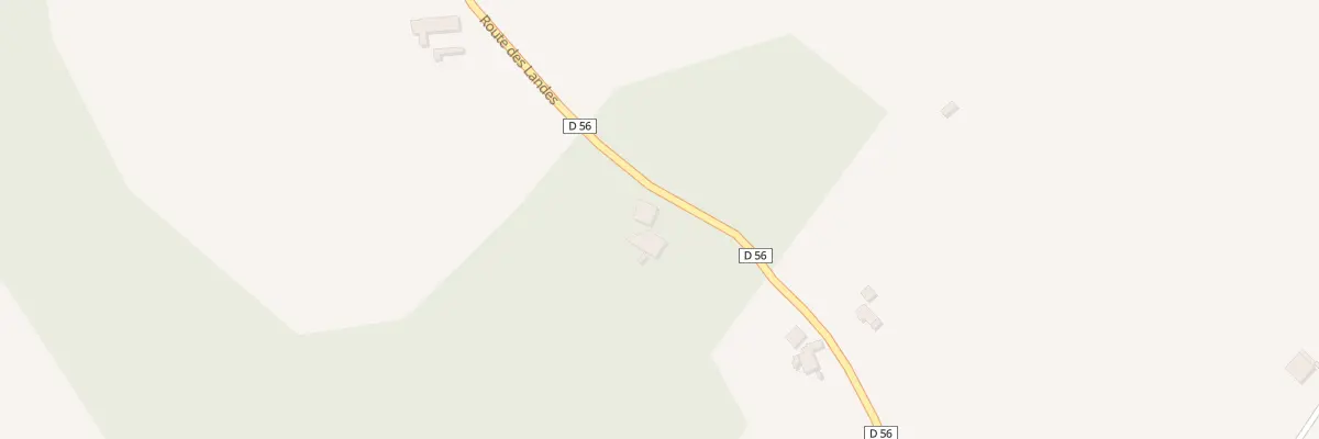 Plan du 821 Rte des Landes à Bonnut