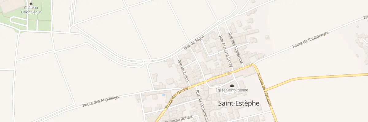 Plan du 9 Rue de Calon à Saint-Estèphe