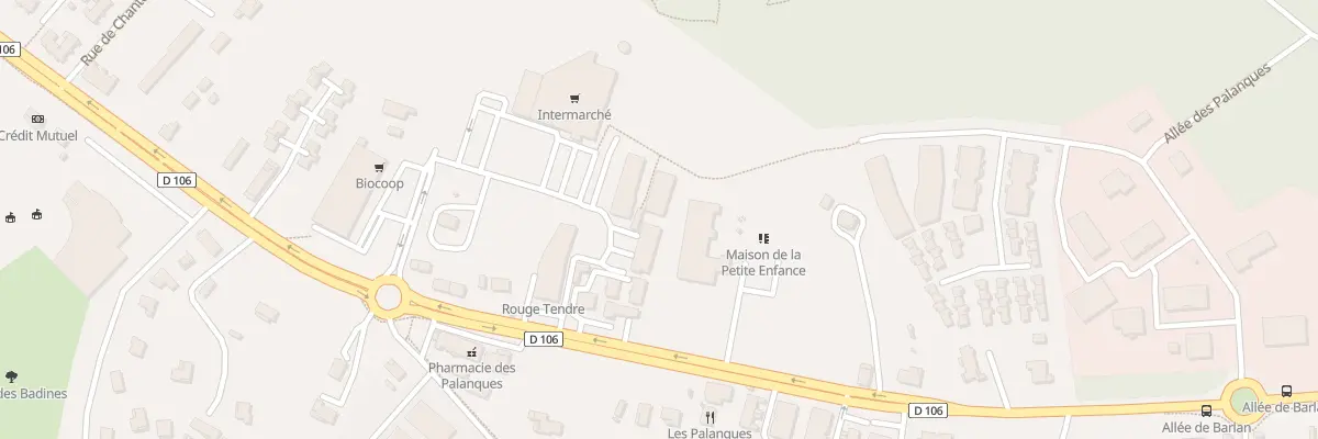 Plan du 224 All Jean Jacques Rousseau à Saint-Jean-d’Illac