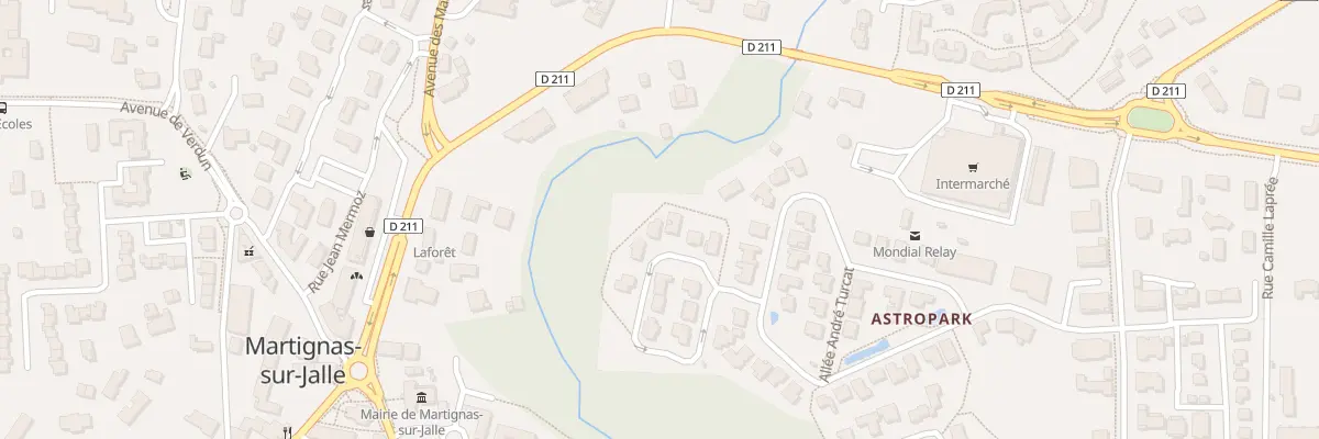 Plan du 4 Rue Maryse Bastié à Martignas-sur-Jalle