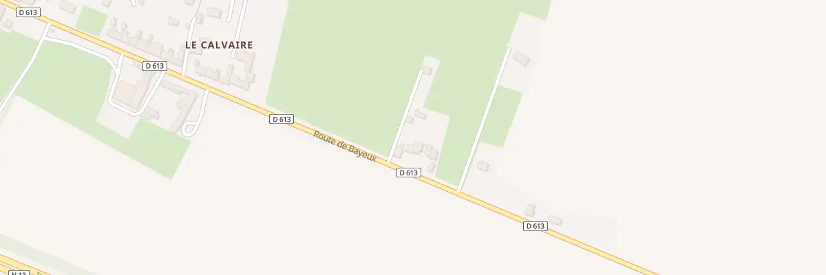 Plan du 34 Rte de Bayeux à Tour-en-Bessin