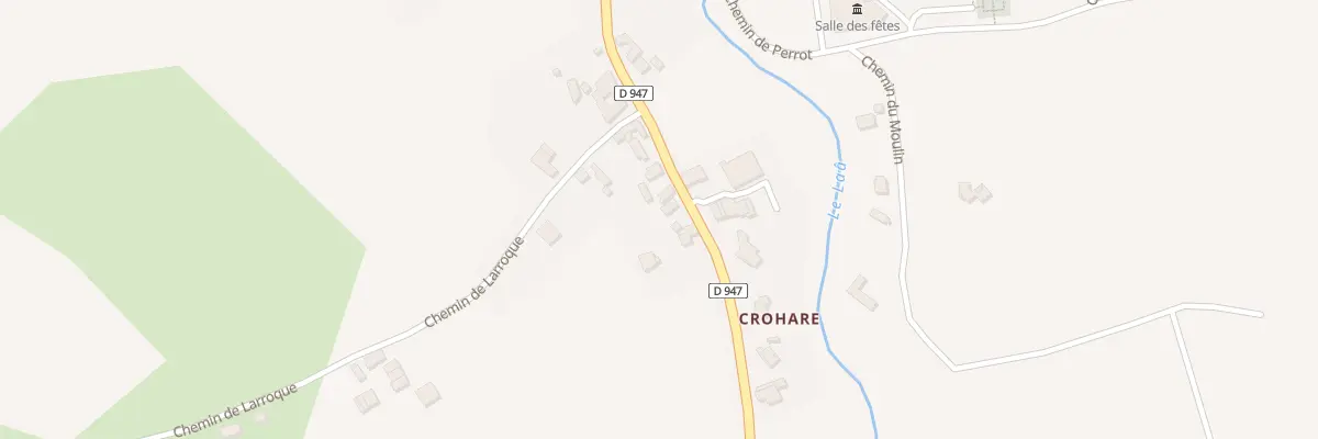 Plan du 360 Rte de Navarrenx à Laà-Mondrans
