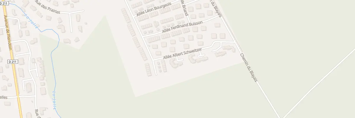 Plan du 129 All Albert Schweitzer à Saint-Jean-d’Illac