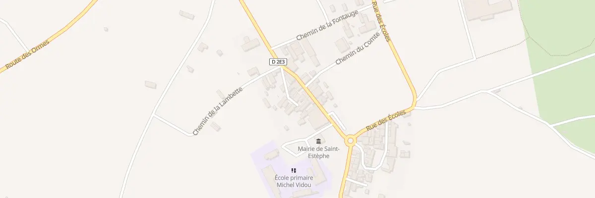 Plan du 21 Rue de la Mairie à Saint-Estèphe