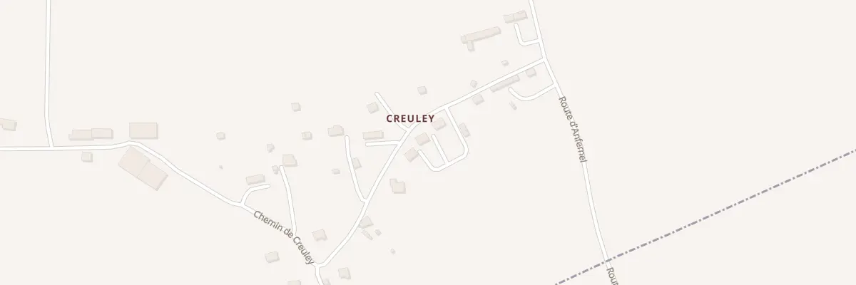 Plan du 3 Che de Creuley - Viessoix à Valdallière