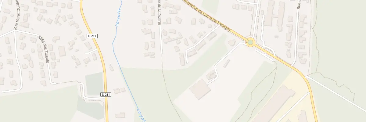 Plan du 13 Av Mal de Lattre de Tassigny à Martignas-sur-Jalle