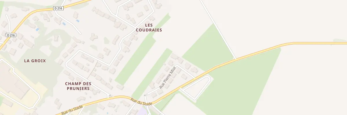 Plan du 8 Rue Pierre Miot à Saint-Porchaire