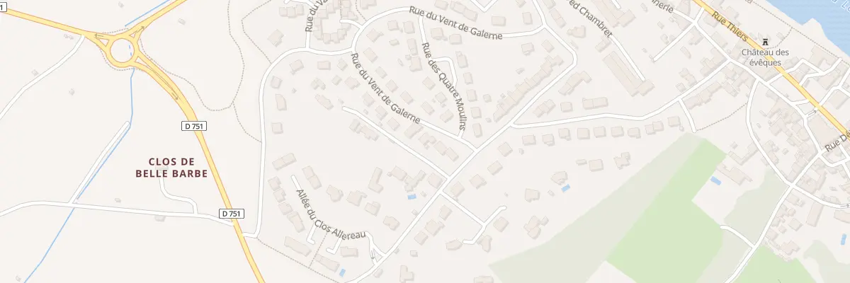 Plan du 26 Rue du Vent de la Galerne à Chalonnes-sur-Loire