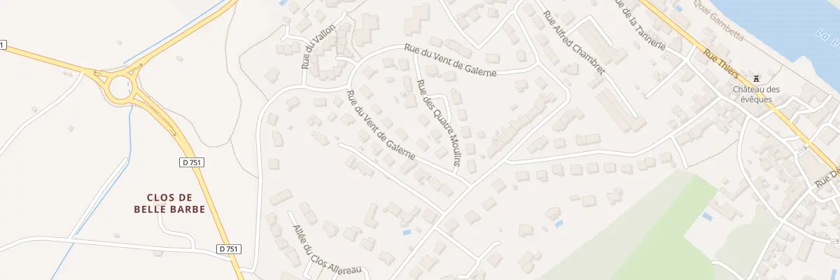 Plan du 19 Rue du Vent de la Galerne à Chalonnes-sur-Loire