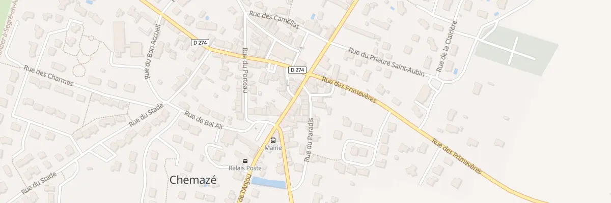 Plan du 4 Rue d’Anjou à Chemazé