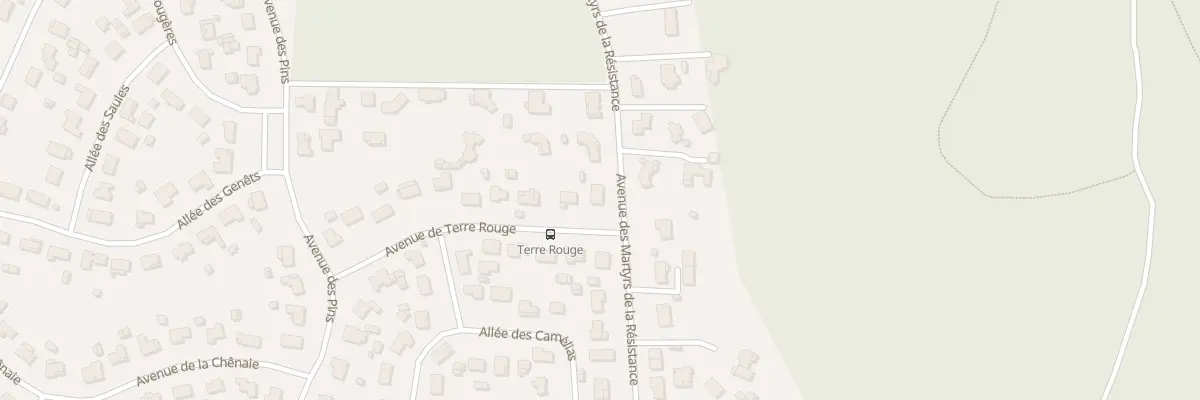 Plan du 19 Av de Terre Rouge à Martignas-sur-Jalle