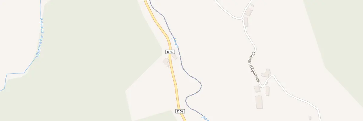 Plan du 70 Rte de Gastellondo à Barcus