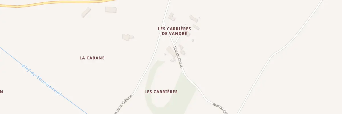Plan du 5022 Les Carrieres à La Devise