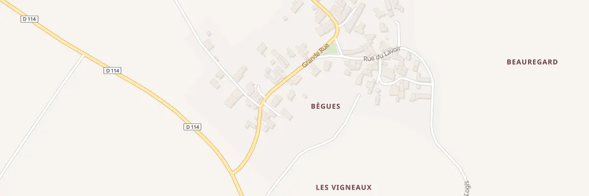 Plan du 15 Gr Grande Rue à La Grève-sur-Mignon