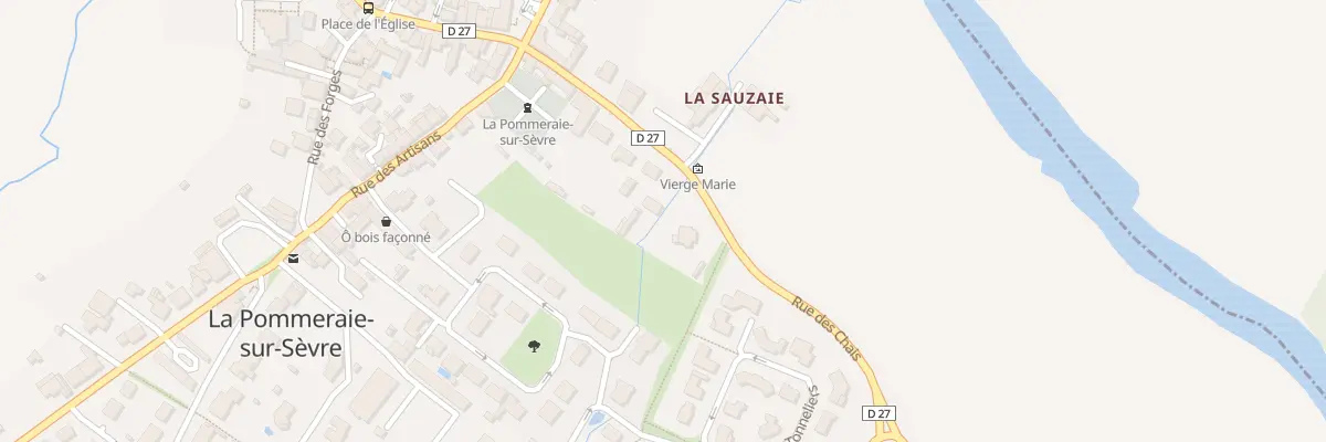 Plan du 14 Rue des chais à Sèvremont