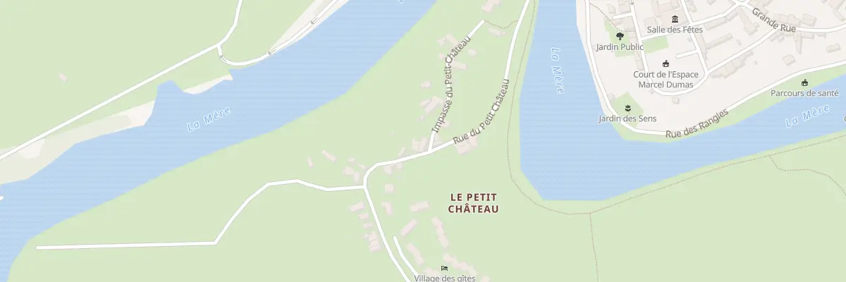 Plan du 1 Imp du Petit Château à Vouvant