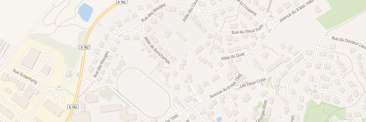Plan du 4 All de Bon Champs à Chalonnes-sur-Loire