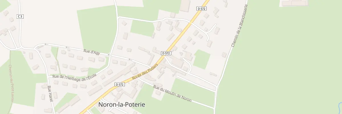 Plan du 52 Rte des Potiers à Noron-la-Poterie