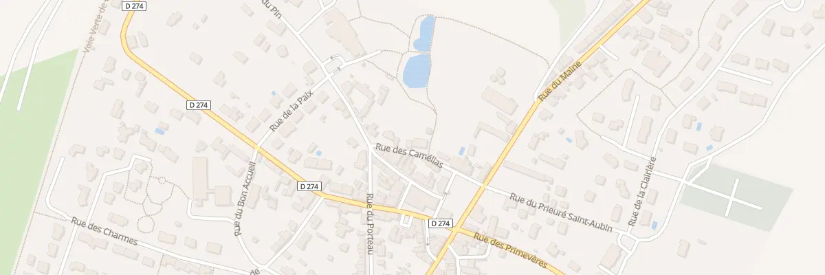 Plan du 10 Rue des Camélias à Chemazé
