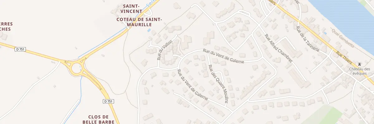 Plan du 9 Rue du Vent de la Galerne à Chalonnes-sur-Loire
