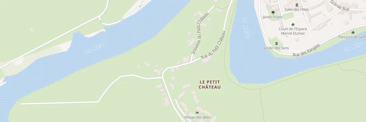 Plan du 10 Rue du Petit Château à Vouvant