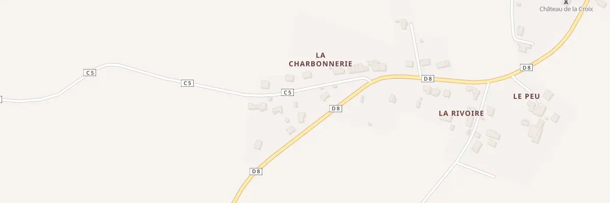 Plan du 5552 La Charbonnerie à Montournais