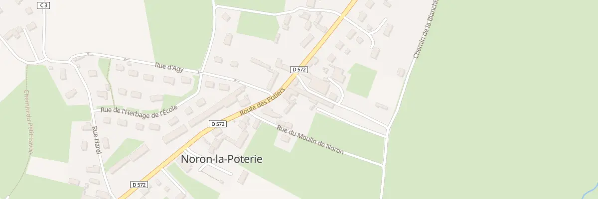 Plan du 50 Rte des Potiers à Noron-la-Poterie