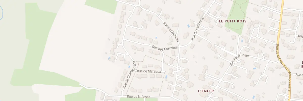 Plan du 3 Rue des Cormiers à Chalonnes-sur-Loire