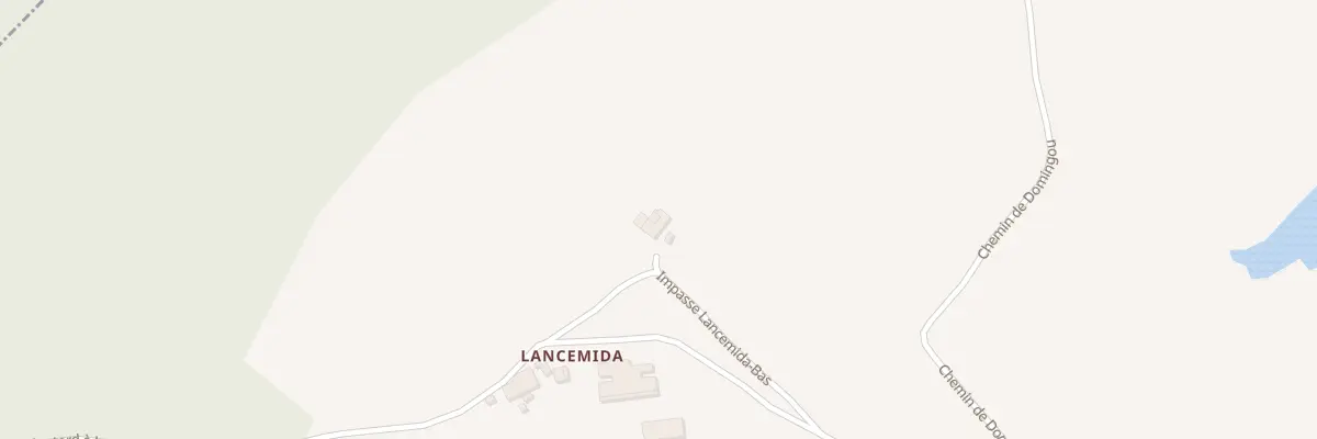 Plan du 1 Imp Lancemida-Bas à Gurs