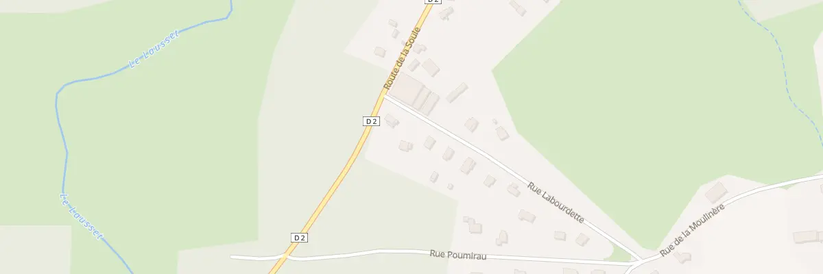 Plan du 17 Rue Labourdette à Sus