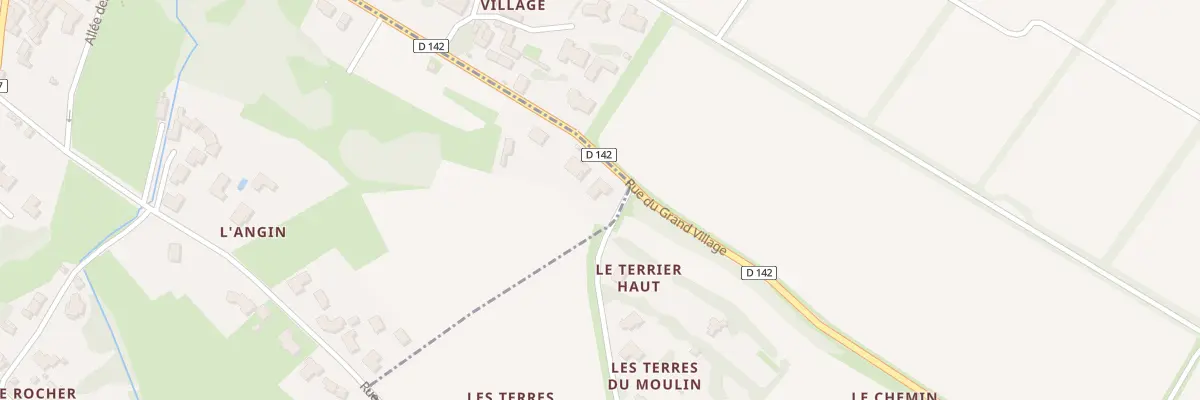 Plan du 26 Rue du Grand Village à Pisany