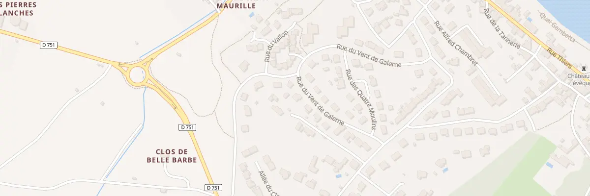 Plan du 16 Rue du Vent de la Galerne à Chalonnes-sur-Loire
