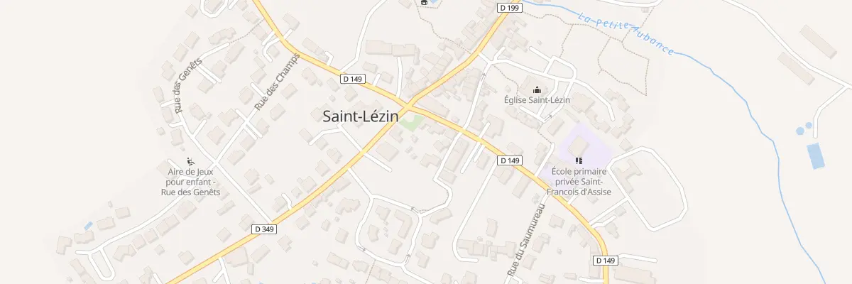 Plan du 4 Rue d’Anjou de Saint-Lézin à Chemillé-en-Anjou