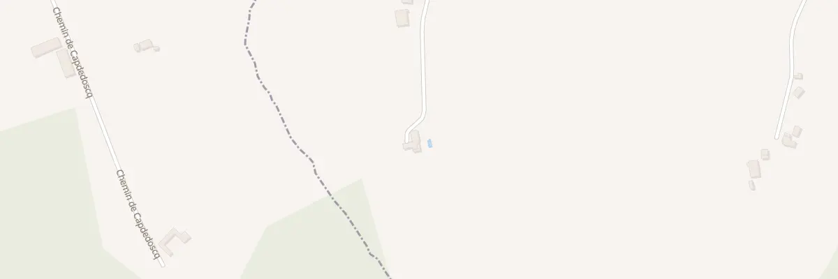 Plan du 650 Che de Haous à Caupenne