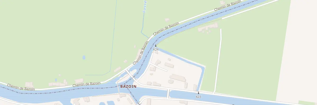 Plan du 5381 Bazoin à Damvix