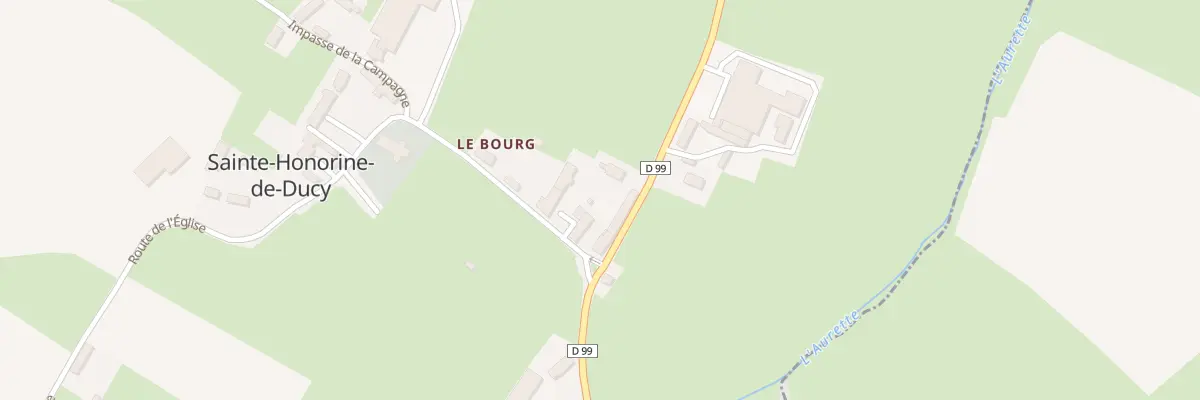 Plan du 5027 Le Bourg à Sainte-Honorine-de-Ducy