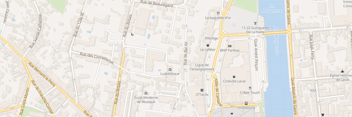 Plan du 19 Rue de Bel Air à Laval