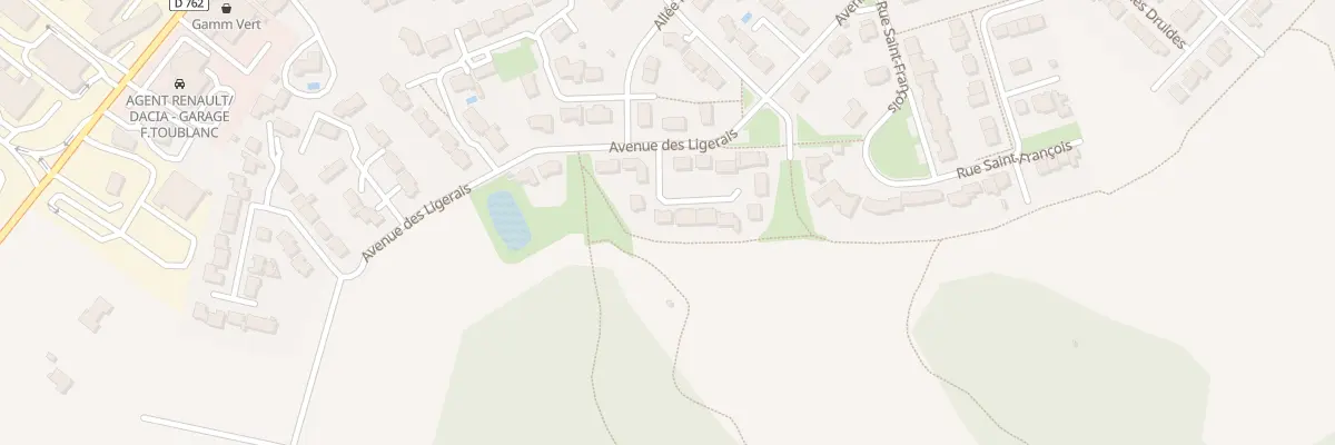 Plan du 6 All l’Arche Doree à Chalonnes-sur-Loire