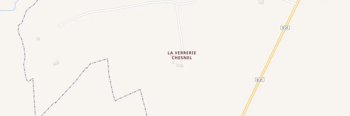 Plan du 193 La Verrerie aux Chesnels à Passais Villages