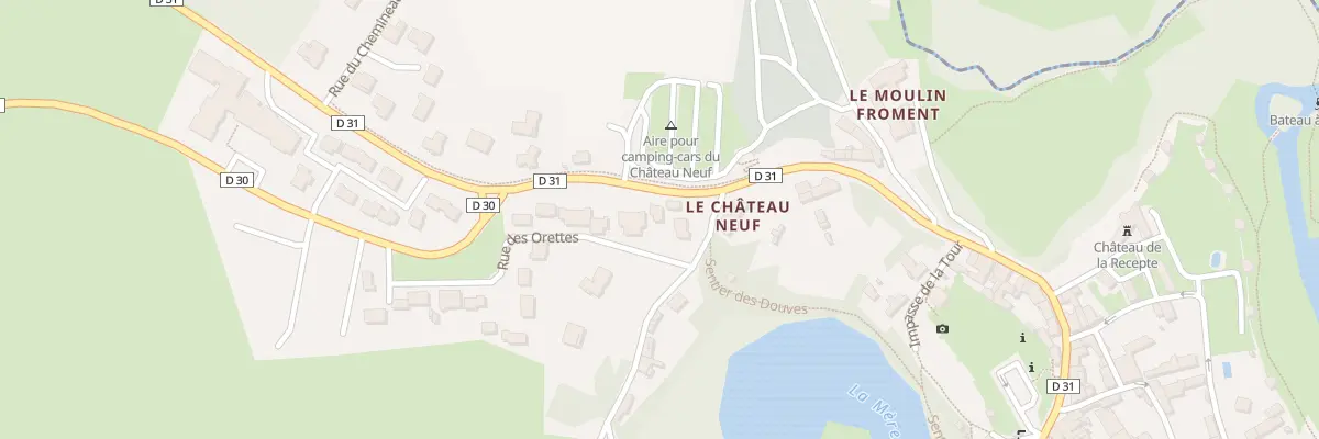 Plan du 6 Rue des orettes à Vouvant