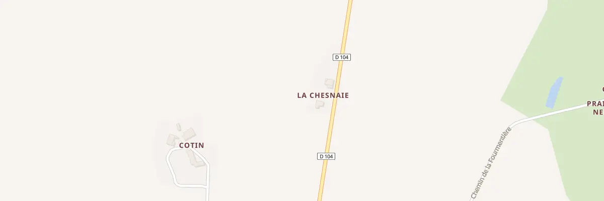 Plan du 519 Rte d’Andouillé à La Bigottière