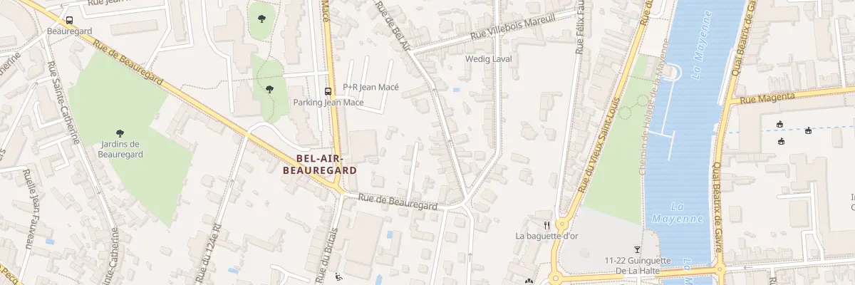 Plan du 41 Rue de Bel Air à Laval