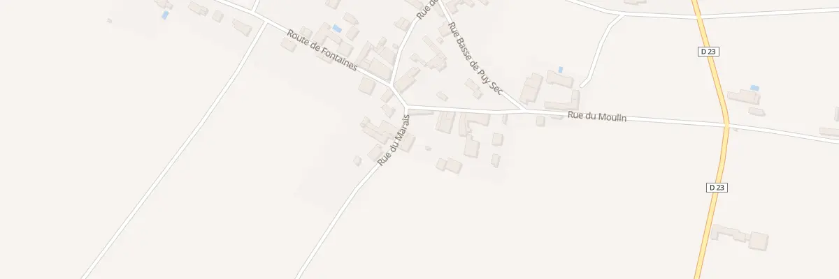 Plan du 7 Rue du marais à Saint-Martin-de-Fraigneau