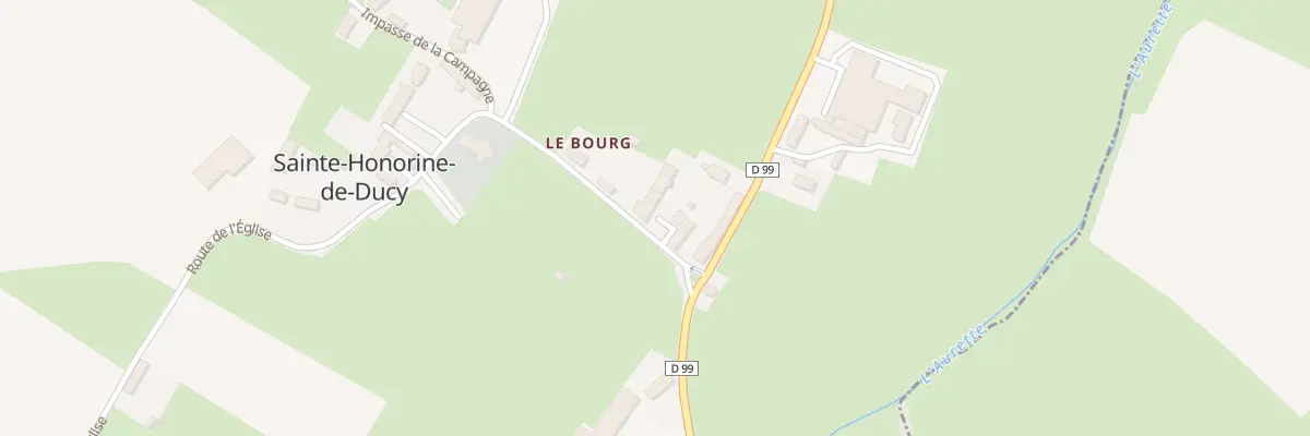 Plan du 5026 Le Bourg à Sainte-Honorine-de-Ducy