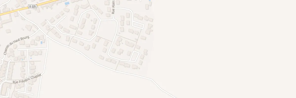 Plan du 28 Rue Alain Gerbault à Andouillé